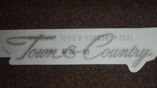 Town and country decal, part 0jf45py2