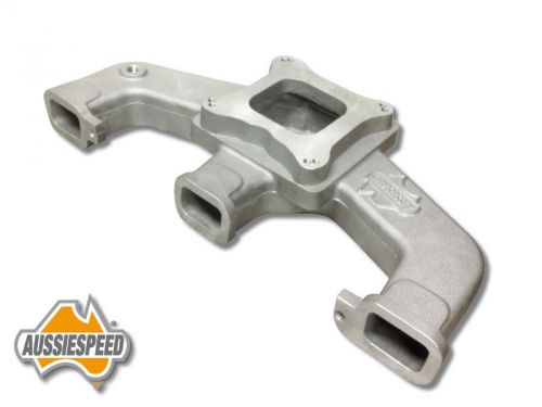 Chevy inline 6 4 barrel intake manifold aussiespeed 250, 292 inline chevrolet