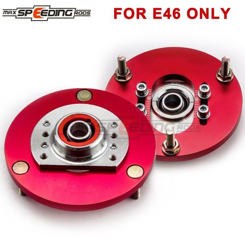 For bmw e46 98-05 316 320 323 325 328 m3 front red camber plate top upper mount