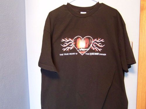 Heart of the hemi owner men’s xxl t-shirt