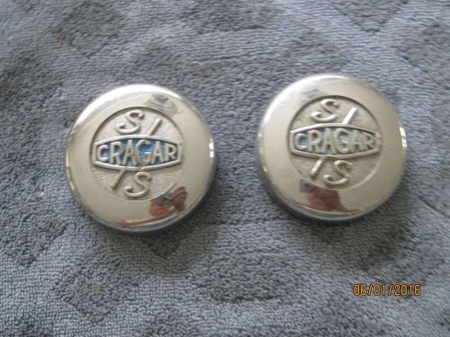 2 used cragar ss center caps