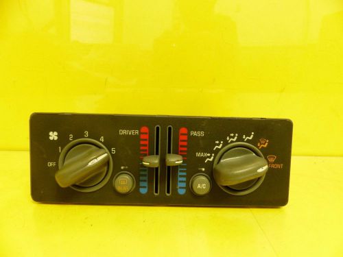 Pontiac grand prix 2001 2002 2003 a/c  climat heater control oem