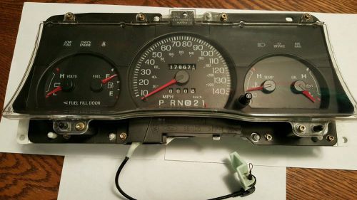 03 04 05 crown victoria police speedometer cluster oem 178k