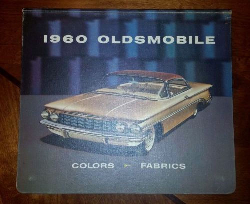 1960 oldsmobile colors - fabrics and models - features - facts manuals original