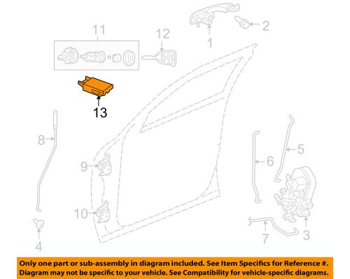 Chrysler oem keyless entry-receiver 56038665ax