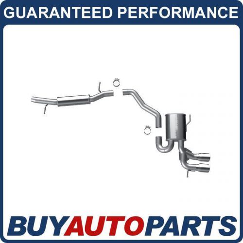 Brand new magnaflow performance cat-back exhaust system for audi a3 quattro