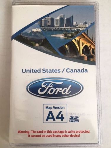 Ford navigation sd card a4