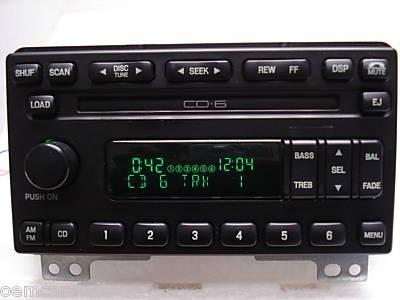 Ford explorer mustang focus f150  cd 6 disc radio ** repair ** fix ** stereo