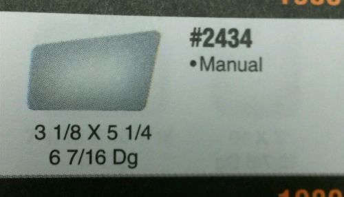 Purchase Redi Cut Side View Mirror RC2434 1981-89 Dodge Aries manual ...