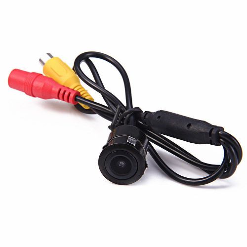 Mini fit car rear view camera reverse monitor with 18.5mm hole saw -120 degree