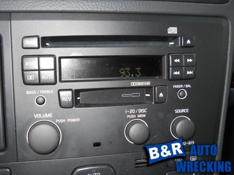 Radio/stereo for 01 02 03 04 05 volvo s60 ~ recvr mkd hu-613 on radio