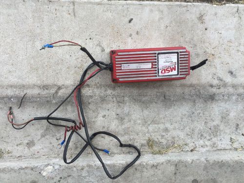 Msd-6a ignition box for parts or repair 6200