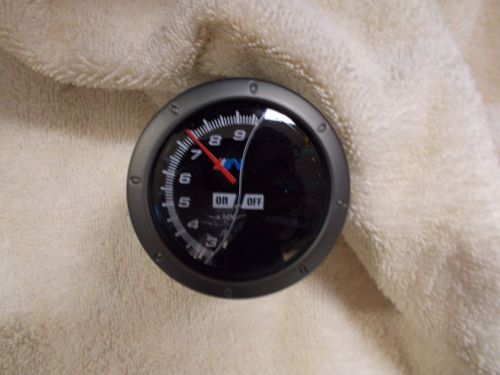 Oil pressure blackout series gauge apc 107400 nip