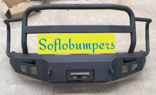 2008-2010 ford f250 f350 f450 f550  winch bumper bull bar 200lbs fab fours style