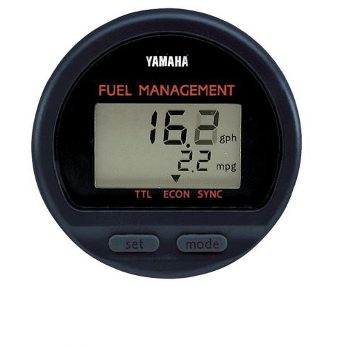 Yamaha outboard digital fuel management gauge 6y5-8350f-01-00 6y5-8350f-00-00