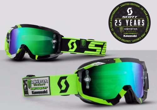 New scott usa limited edition pro circuit monster hustle goggles