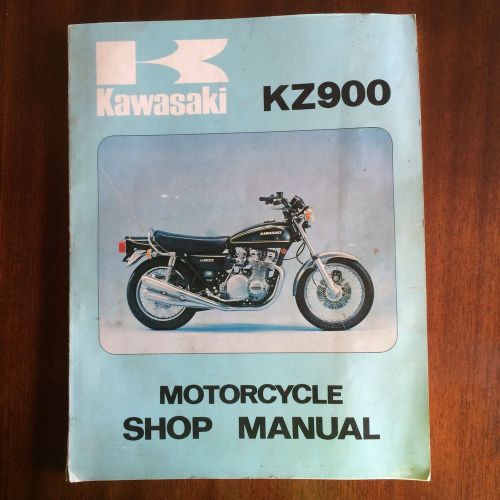 1973-76 kawasaki kz900 oem motorcycle  shop manual