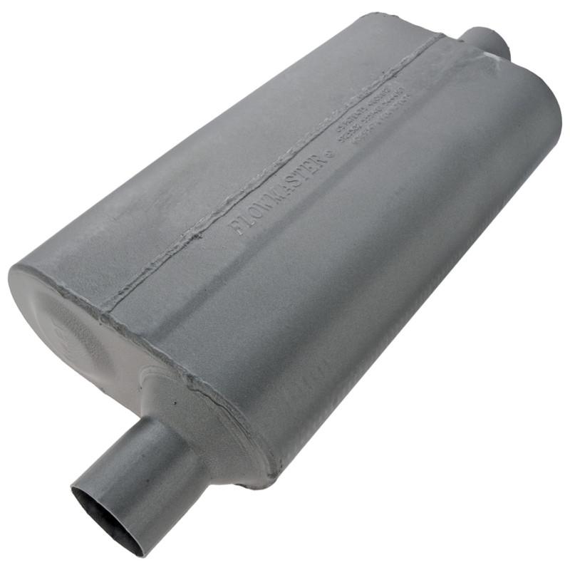 Flowmaster 50 delta muffler 409s - 2.25 offset in / 2.25 center out - moderate