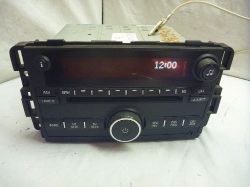 Gm saturn ion vue radio 6 disc cd changer mp3 aux input 25868000 b03293