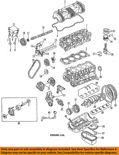 Honda oem 94-96 passport oil pan-lower gasket 8943242000