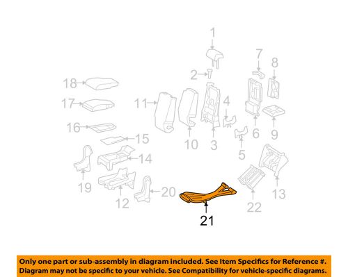 Toyota oem 07-15 tundra passenger seat-lower duct 582200c010