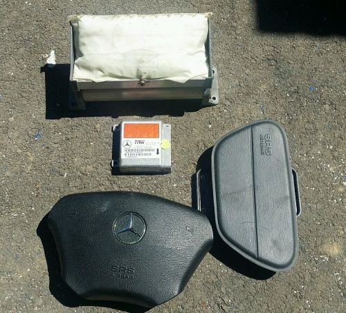 98-02 mercedes ml320 air bag set with 1 side air bag and module