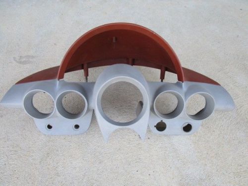 1961-1962 corvette gauge cluster housing upper 3746119 &amp; lower 3784954