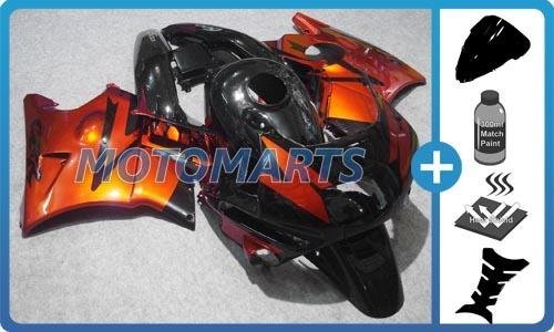 5 in 1 bundle for honda cbr600 f2 91 92 93 94 body kit fairing & windscreen ah