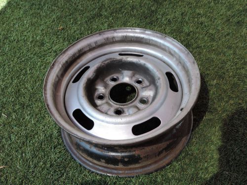 67 70 chevy camaro nova chevelle ss rally wheel 14x6 oem xg code rim 1967 1970