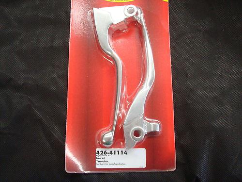 Flanders yamaha silver clutch brake lever set xvs 650 1100 1300 98 - 10 41114