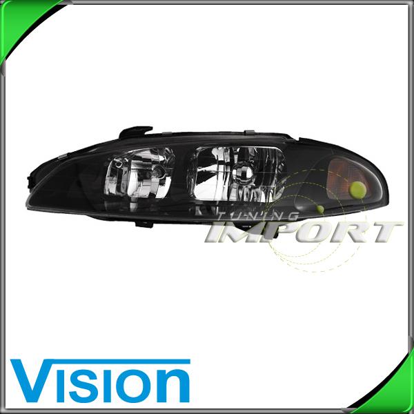 Driver side left lh headlight lamp assembly replacement 97-99 mitsubishi eclipse