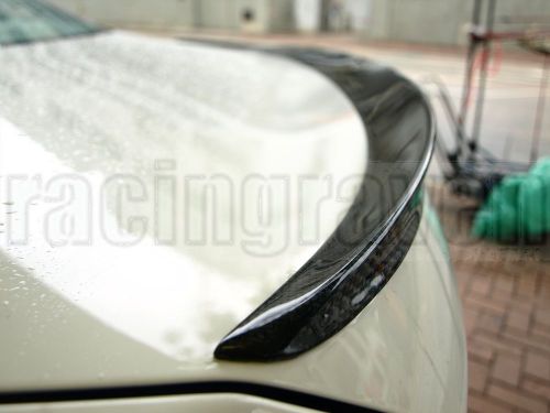 Carbon fiber bmw 10-14 f10 5-series sedan performance rear wing trunk spoiler