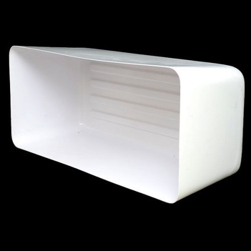 Skiers choice 112404 orrco white plastic boat vac formed cooler / storage box