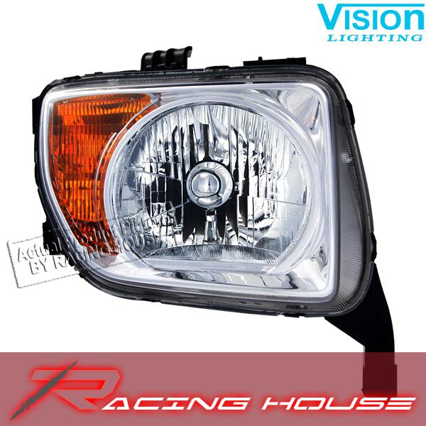 Right passenger side headlight kit unit replacement 2003-2006 honda element