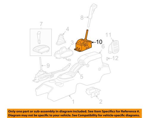 Chrysler oem console-shifter 4578146ad