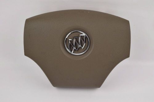 2005-2006 buick lacrosse front driver side steering wheel air bag airbag / tan