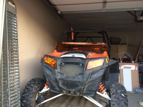 Polaris rzr 800/800s/900xp orange madness 1/2 windshield limited!!!!