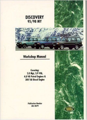 *** land rover discovery 1995-1998 workshop manual - free shipping ***