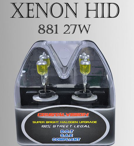 Icbeamer 881 896 898 886 m-box 27w fog xenon hid yellow universal ligh qj7609