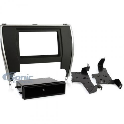 New! metra 99-8249 single/double din install dash kit for 2015-up toyota camry