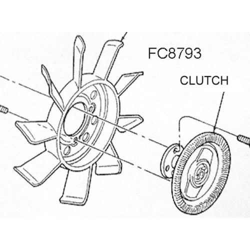 Mustang cooling fan clutch upgrade 5.0 1979-1993