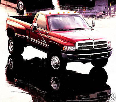 1994 dodge work truck brochure-ram pickup-dakota-vans