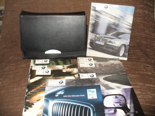 2006 06 bmw 3-series owners manual with case 131