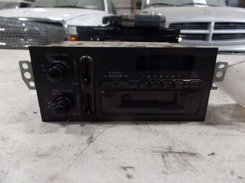 96 97 chevy chevrolet cavalier stereo radio am fm cassette tape player 16195161