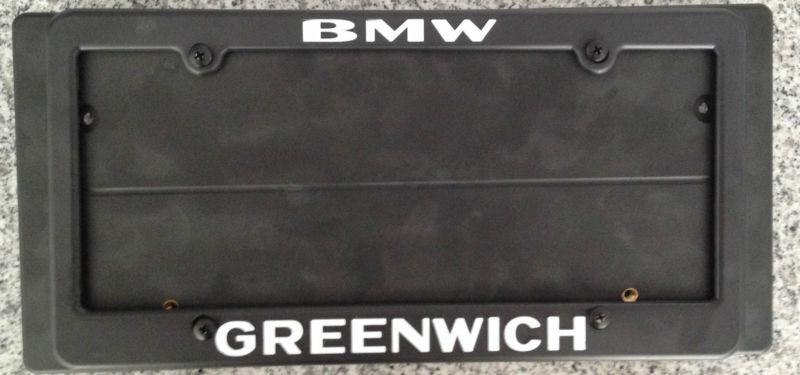 Bmw license plate frame - new