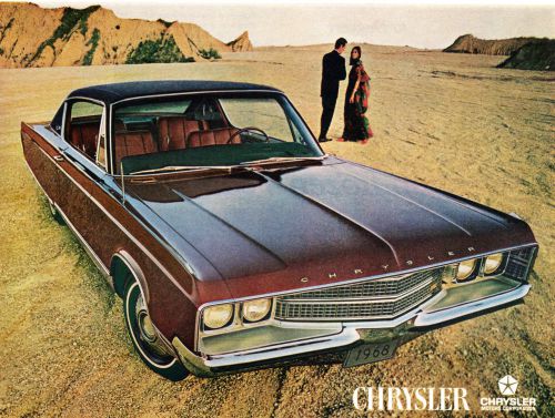 Vintage original 1968 chrysler new yorker magazine advertisement 10&#034; x 13 1/2&#034;