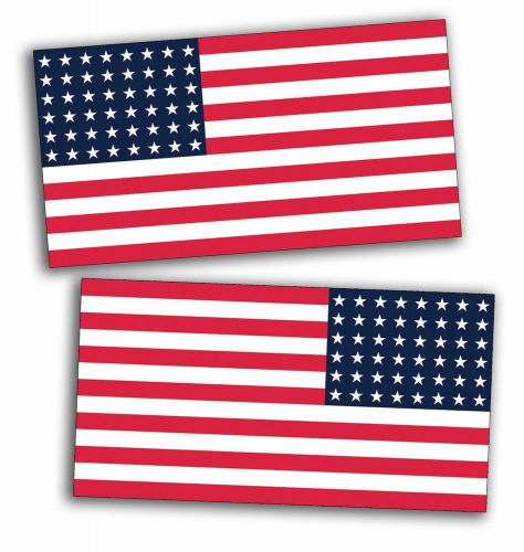 6&#034; american usa flag  vinyl decals stickers jet ski sup kayak boat jest ski jeep