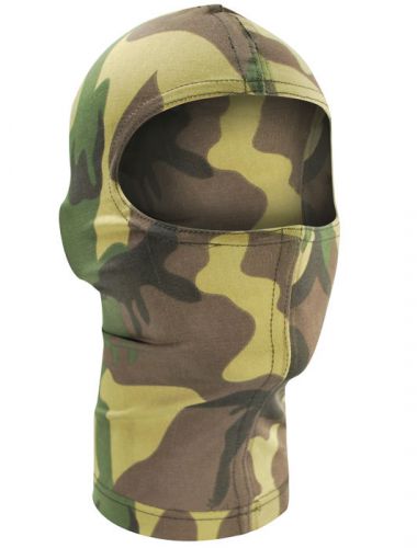 Zan headgear nylon balaclava - woodland camo