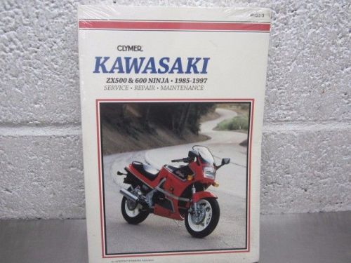 Clymer shop manual m452-3 zx600 1985-1997