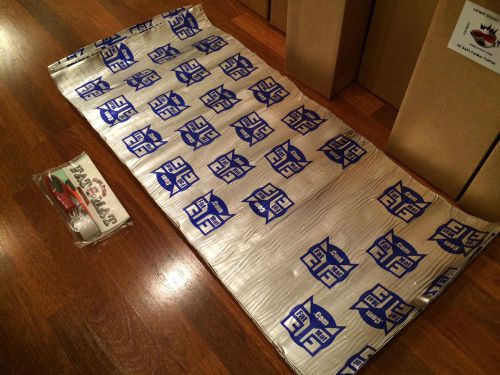 Fatmat 25 sq foot kit - 50 mil thick self adhesive sound deadener fat mat logo